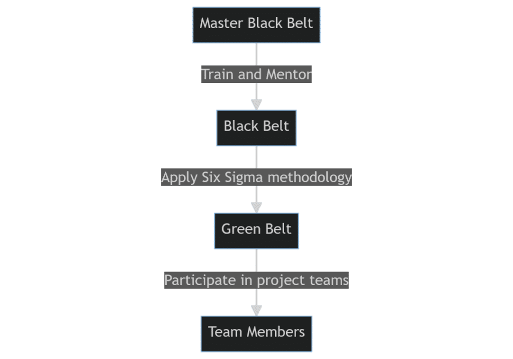 Six Sigma Belts in Process Capability Analysis